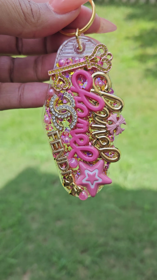 iphone 16 pro max case with matching junk Keychain